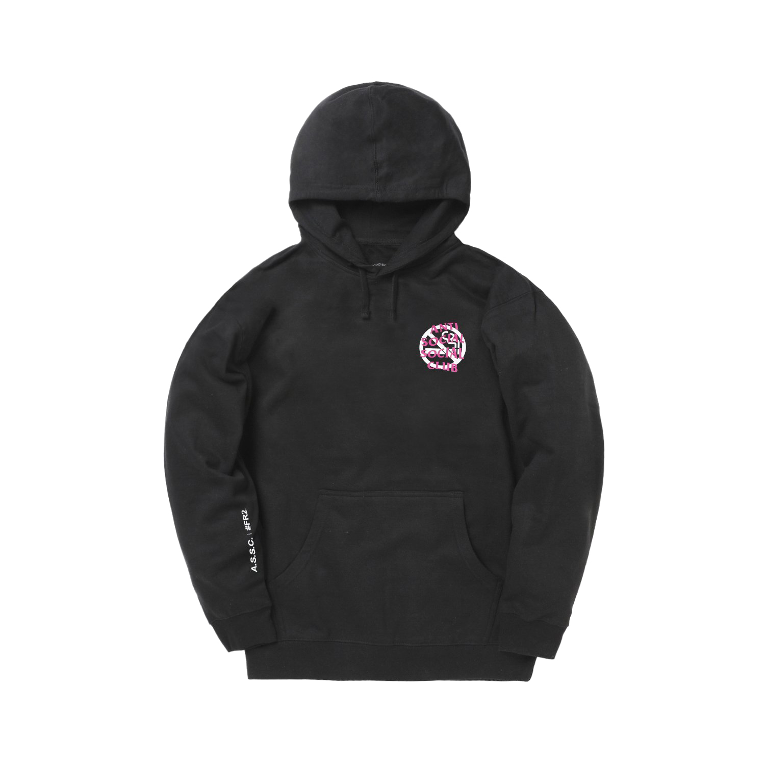 Anti Social Social Club x FR2 Smoking Kills Hoodie Black