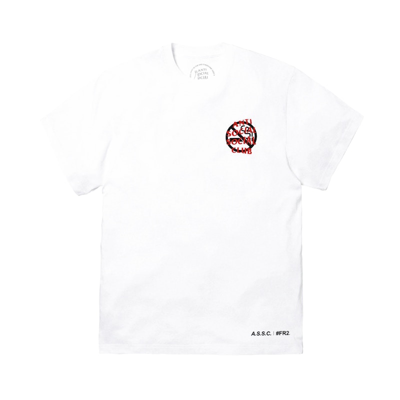 Anti Social Social Club x FR2 Smoking Kills Tee White Men's - FW21