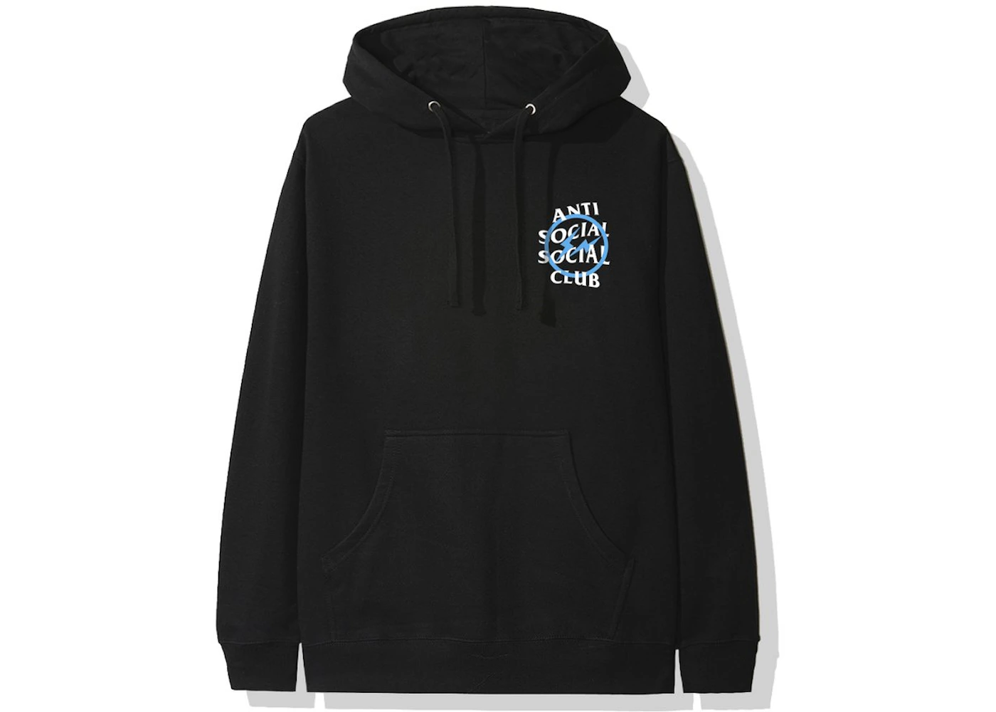 Men Hoodies Blue Anti Social Social Club Hoodie Anti Social Social