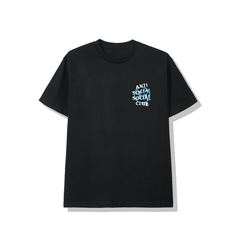 アンチソーシャルソーシャルクラブ × フラグメント ブルーボルト Tシャツ (FW19) ブラック