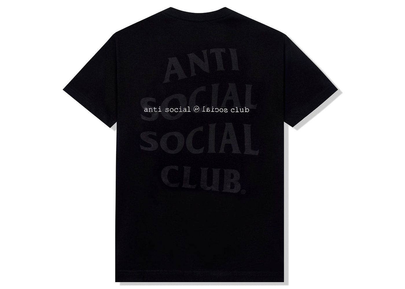 Anti Social Social Club x Fragment Type A Tee (FW22) Black Men's