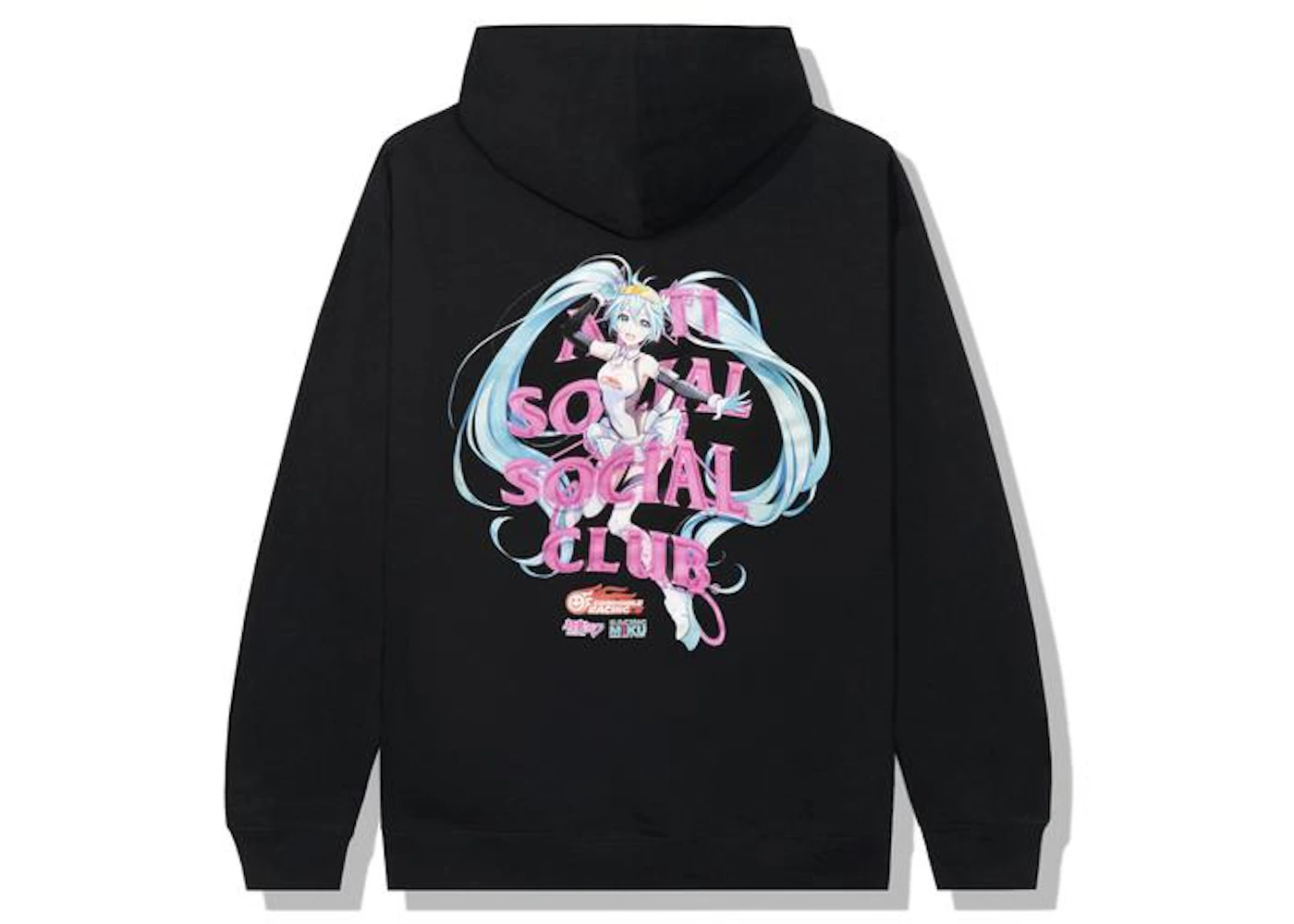 Anti Social Social Club x Good Smile Racing Hatsune Miku Hoodie