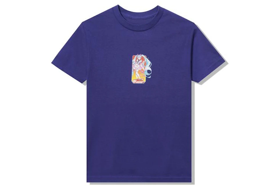Anti Social Social Club x Good Smile Racing Hatsune Miku T-shirt Purple