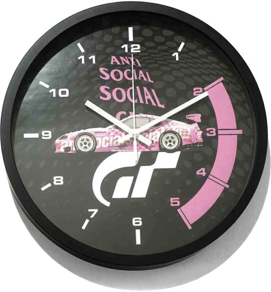 Anti Social Social Club X Gran Turismo Clock Pink - Us