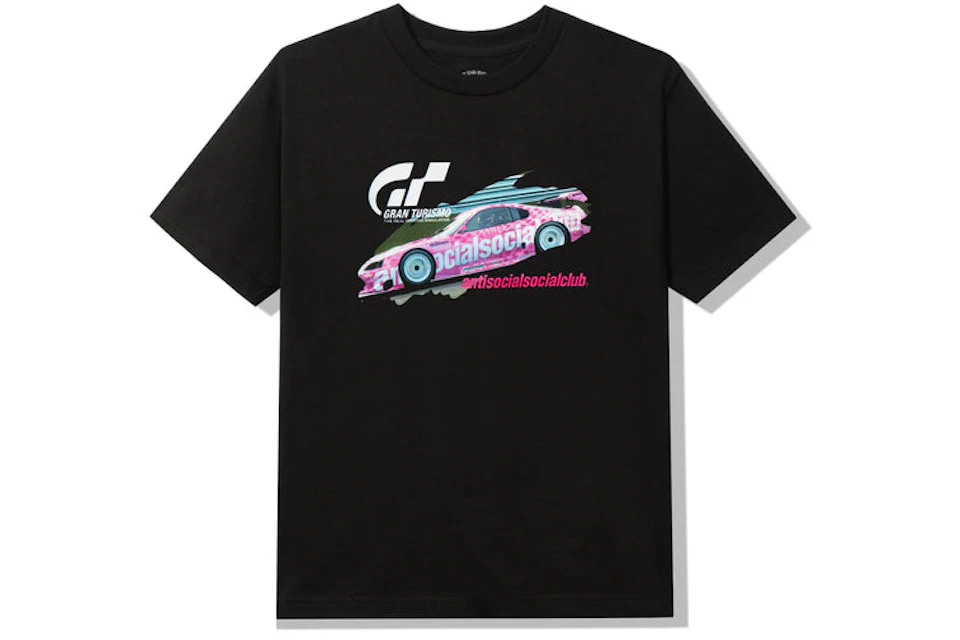 Anti Social Social Club x Gran Turismo GT500 T-shirt Black