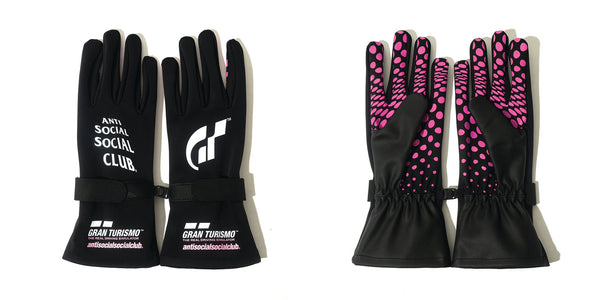 Anti Social Social Club x Gran Turismo Gloves Black - SS22 - US