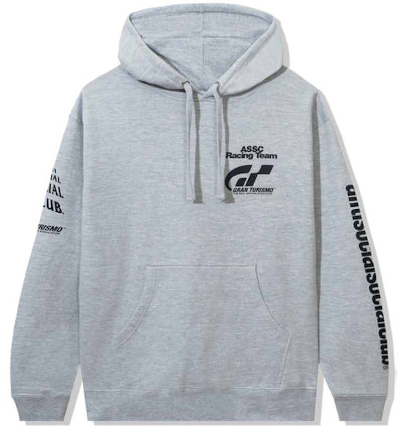 Anti Social Social Club x Gran Turismo Hoodie Grey Men's SS22 US
