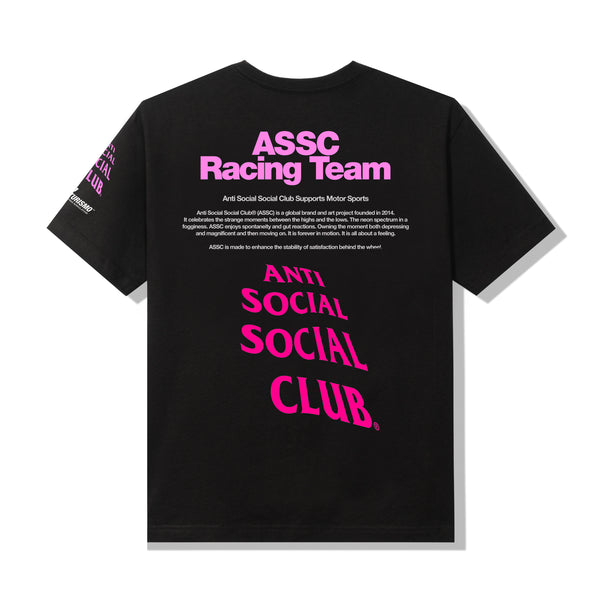 Anti Social Social Club x Gran Turismo Logo T-shirt Black Men's