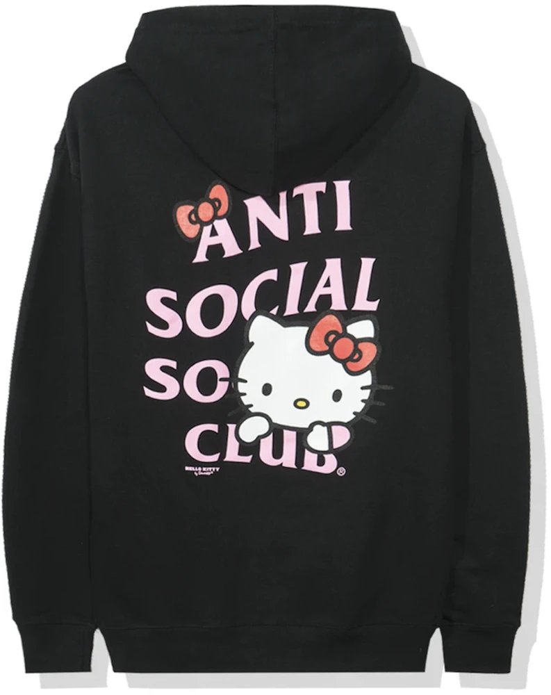 Anti Social Social Club x Hello Kitty Hoodie (FW19) Black Men's 