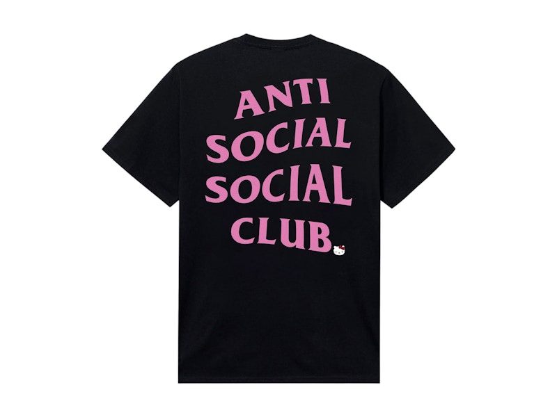 Anti Social Social Club x Hello Kitty Racing Tee Black - Thumbnail 2
