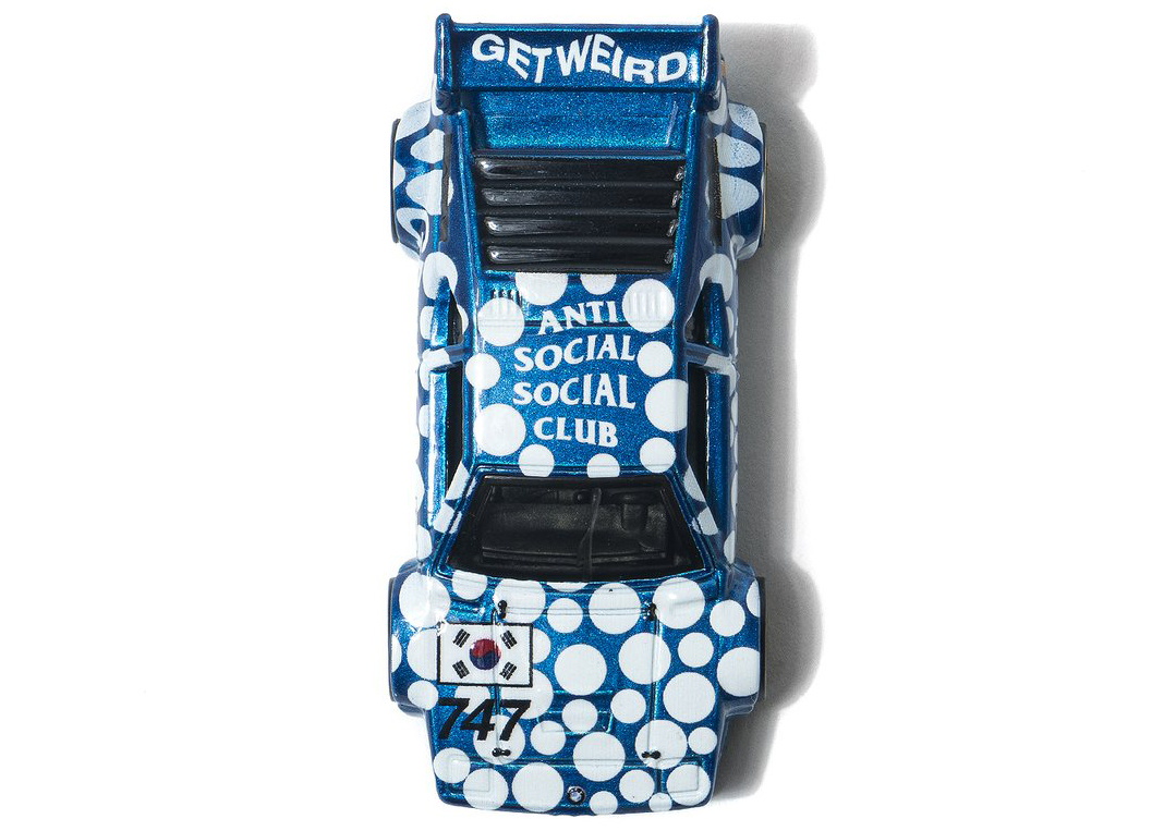 Anti Social Social Club x Hot Wheels BMW M1 Car - US
