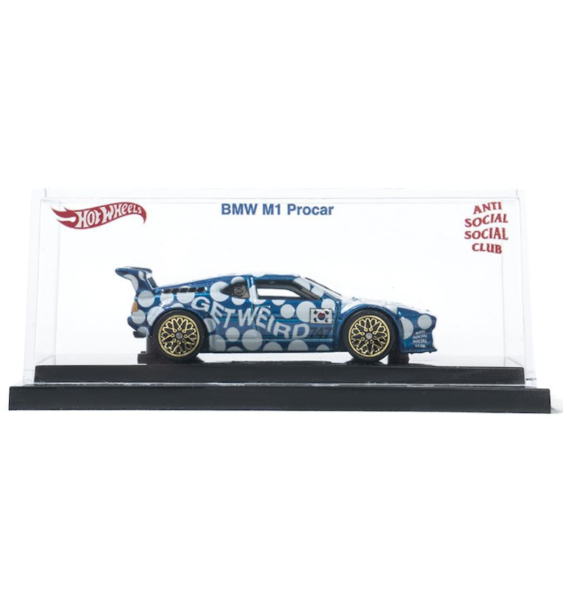 Anti Social Social Club x Hot Wheels BMW M1 Car US