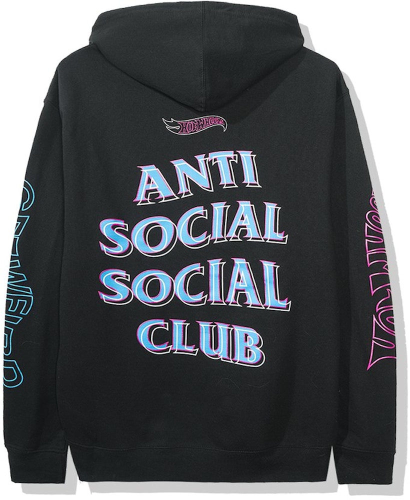 Anti Social Social Club x Hot Wheels Hoodie (FW19) Black - FW19