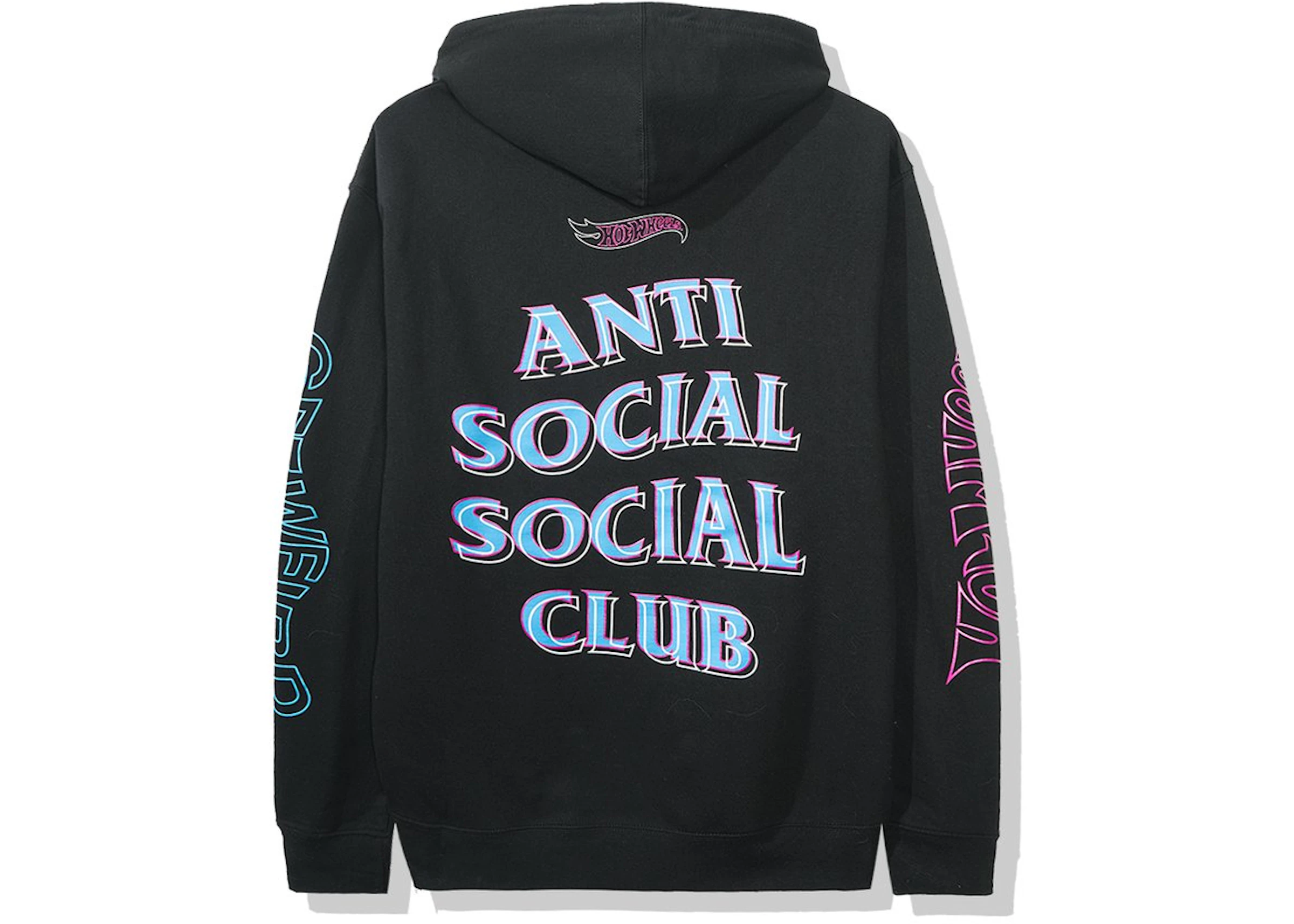 Anti Social Social Club x Hot Wheels Hoodie (FW19) Black - FW19 - US
