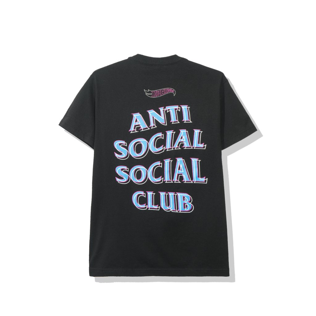 Anti Social Social Club x Hot Wheels Tee (FW19) Black Men's - FW19