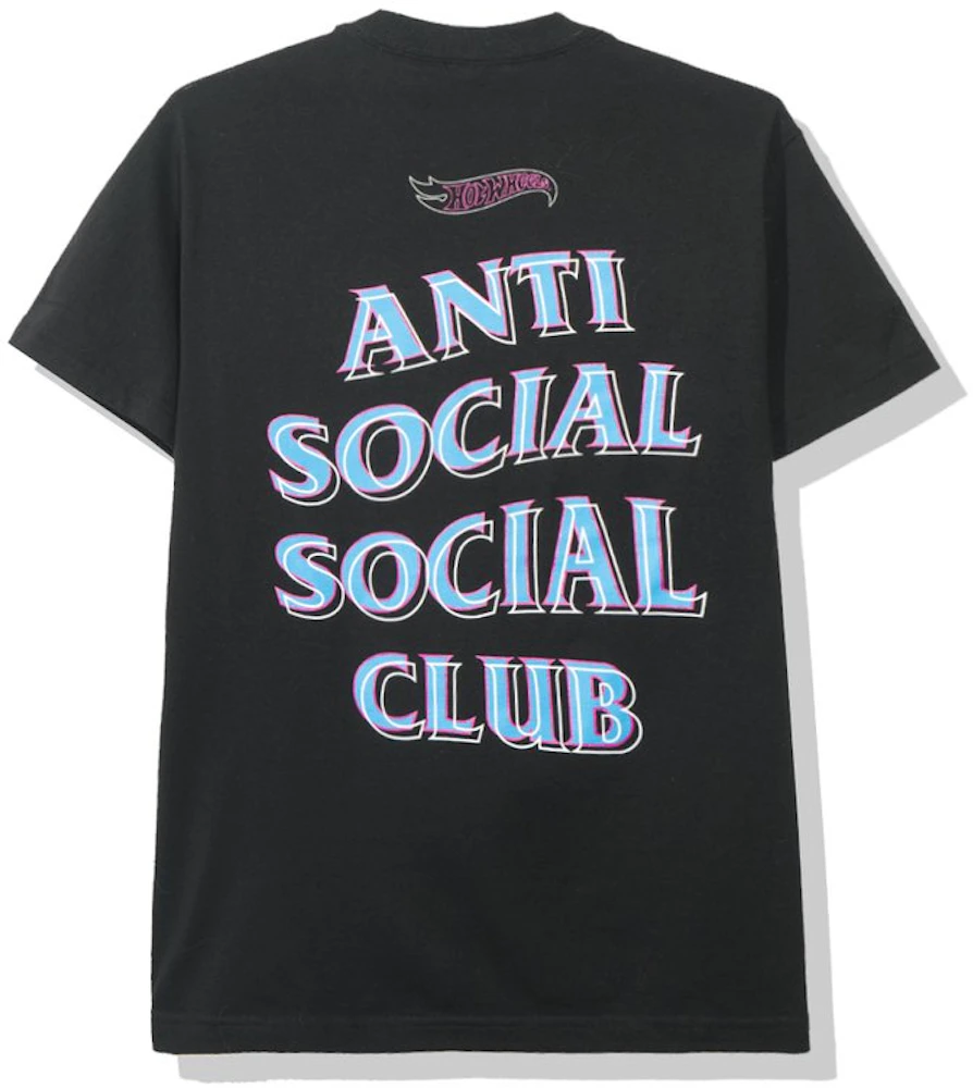 Anti Social Social Club x Hot Wheels Tee (FW19) Black Men's - FW19 - US