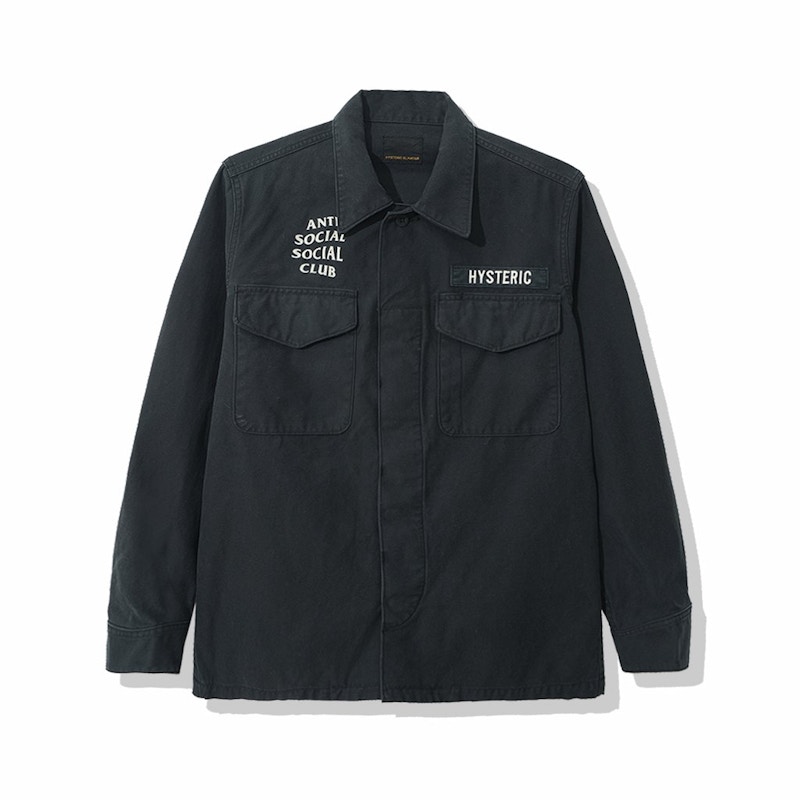 Anti Social Social Club x Hysteric Glamour BDU Black