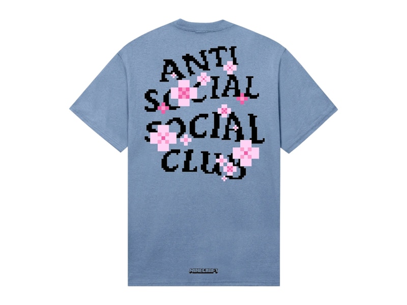 服/ファッション ANTI SOCIAL SOCIAL CLUB x Invisible Man TEE Anti Social Social Club x Minecraft Cherry Blossom Tee Storm Blue