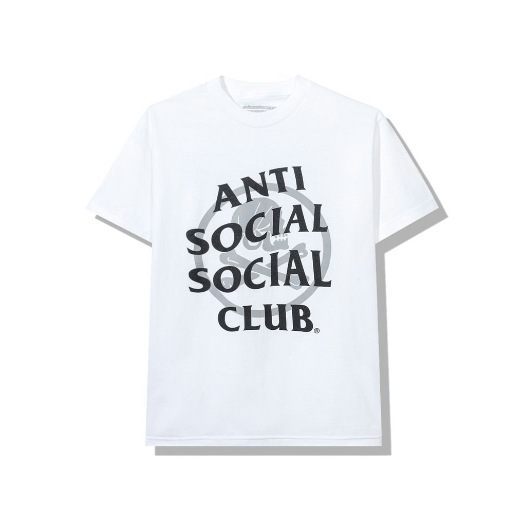 Anti Social Social Club x Neighborhood Cambered White Tee Tee White - FW20  - US