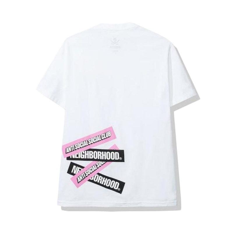 Anti Social Social Club x Neighborhood Stuck On You Tee Black