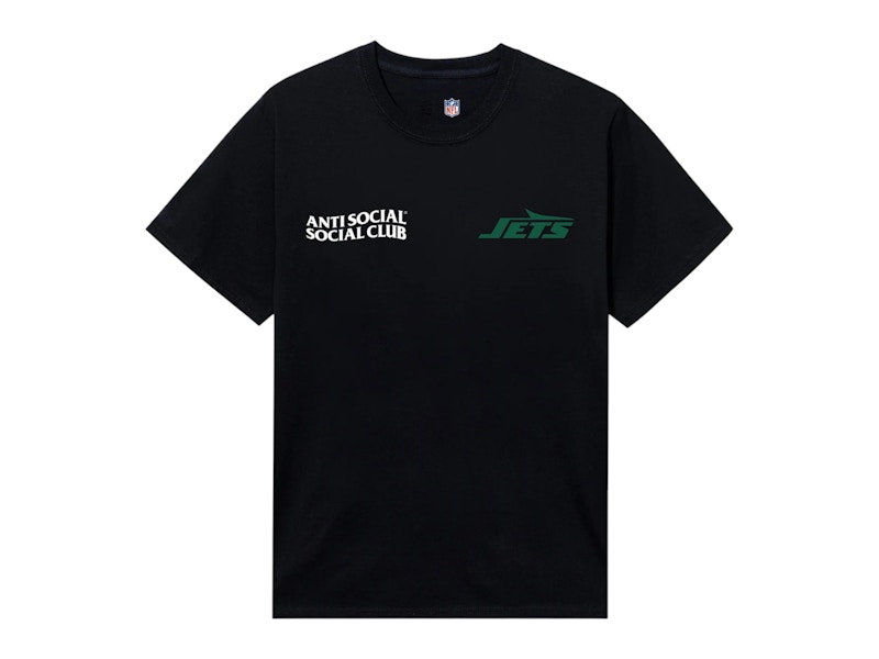 Anti Social Social Club x New York Jets Team Tee Black メンズ