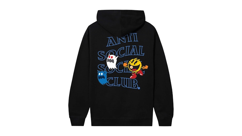 Anti Social Social Club x PAC-MAN Run Run Hoodie Black