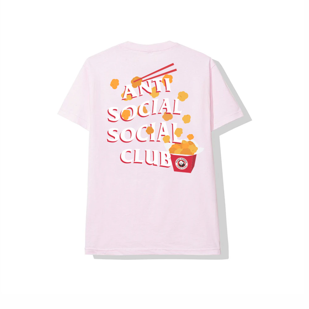 Anti Social Social Club x Panda Express Pink Tee Pink メンズ ...