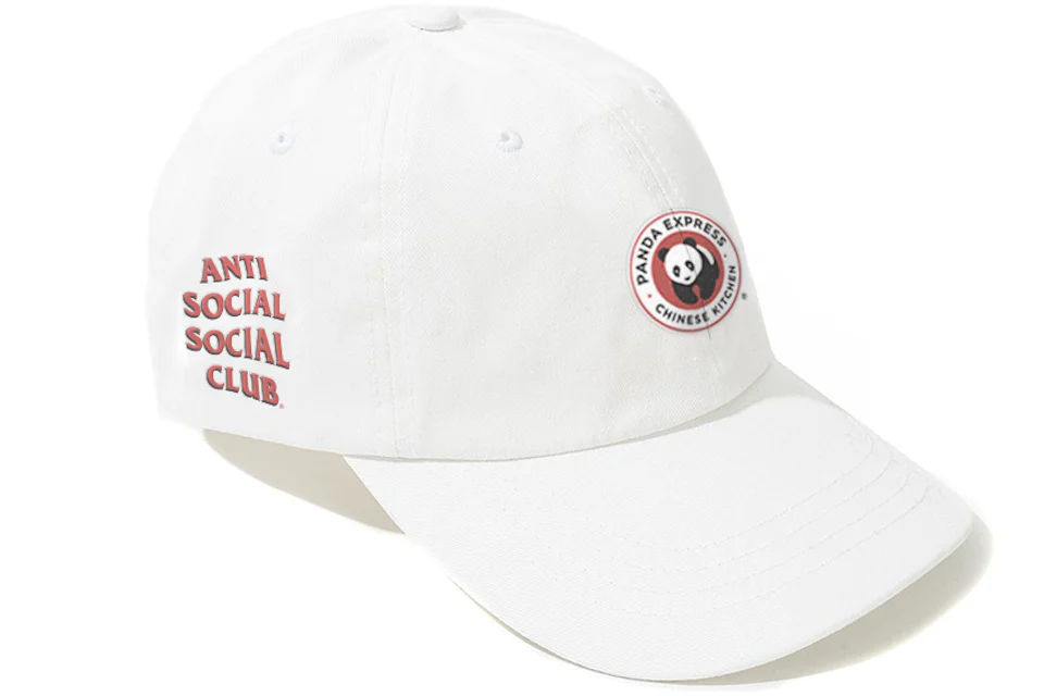 Anti Social Social Club x Panda White Cap White