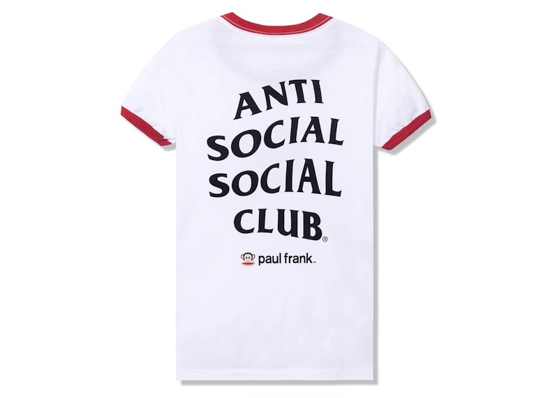 Anti Social Social Club x Paul Frank Logo Ringer Tee Ringer - Thumbnail 2