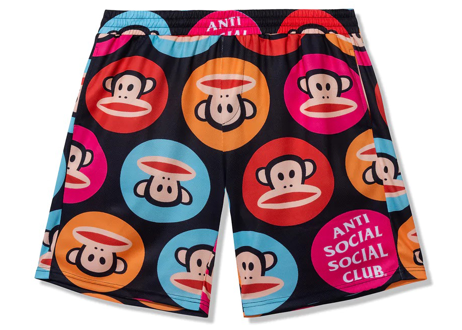 Anti Social Social Club x Paul Frank Shorts Multicolor Men's