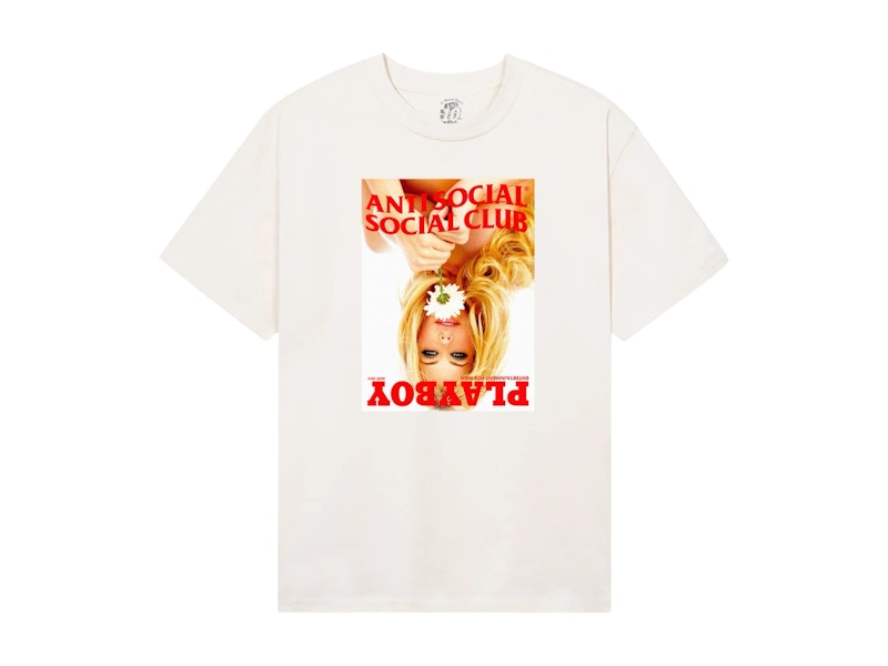 Anti Social Social Club x Playboy Of The Year Tee Natural