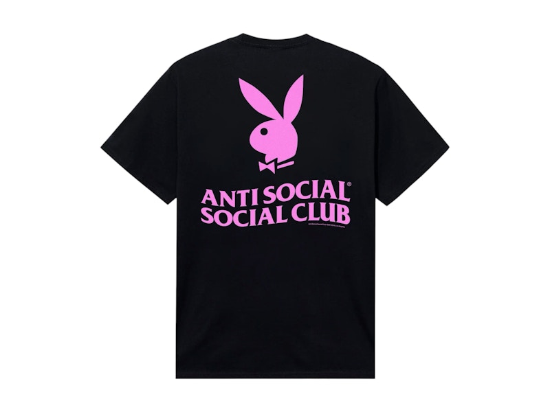 Anti Social Social Club x Playboy Read It Tee Black Men s FW24 US