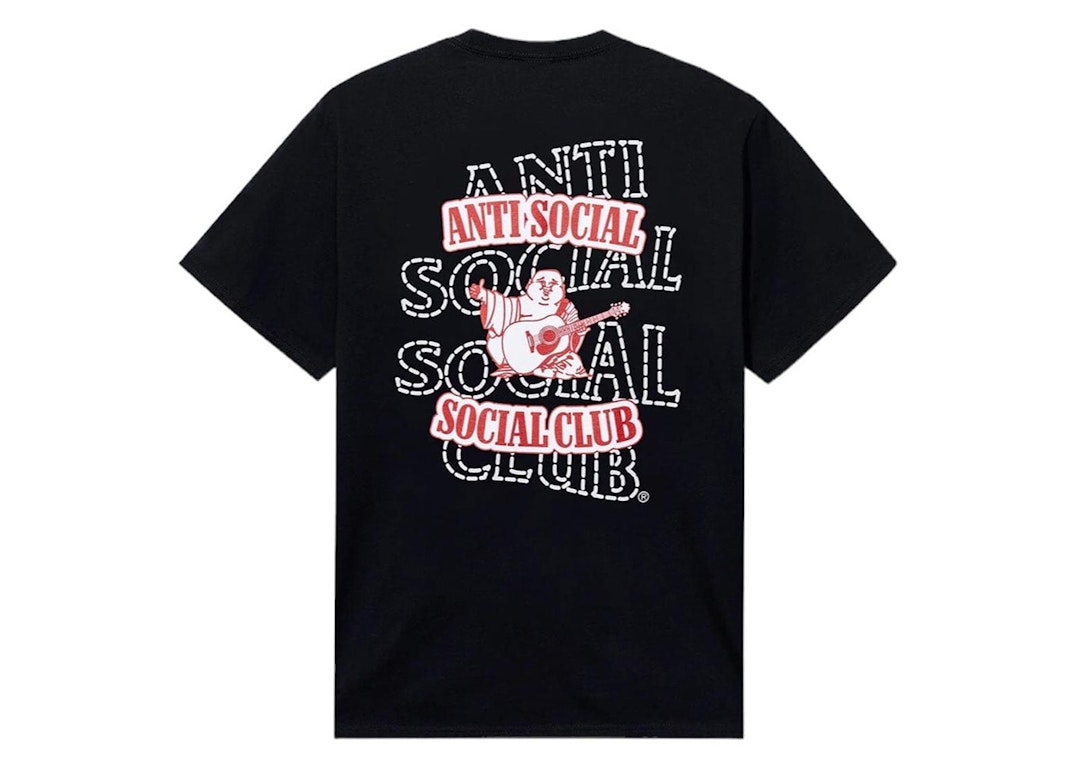 Pre-owned Anti Social Social Club X True Religion Anti-truth Premium Heavyweight Tee Black