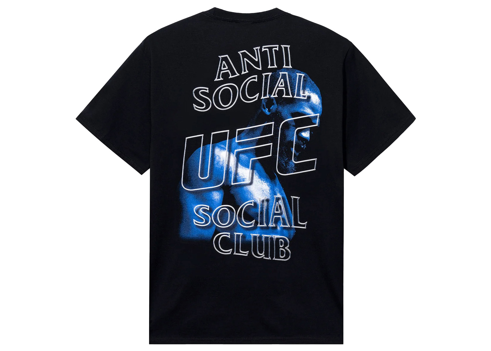 Anti Social Social Club x UFC Jon Jones Tee Black Men's - SS23 - US