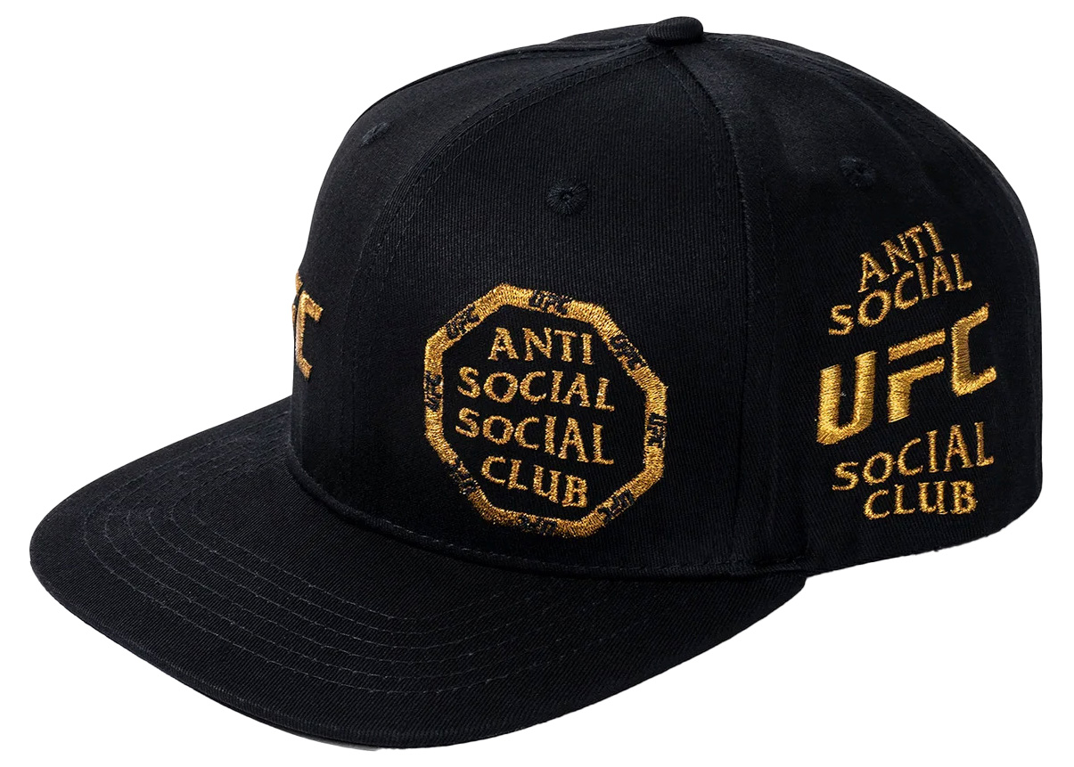 Anti Social Social Club x UFC Self-Titled Cap Black - SS23 - US