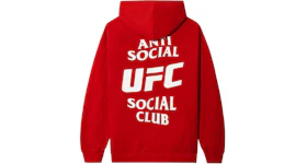Anti Social Social Club x UFC Self-Titled Hoodie Red
