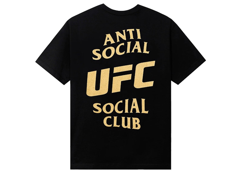 Anti Social Social Club x UFC Self-Titled Tee Black Men's - SS23 - US