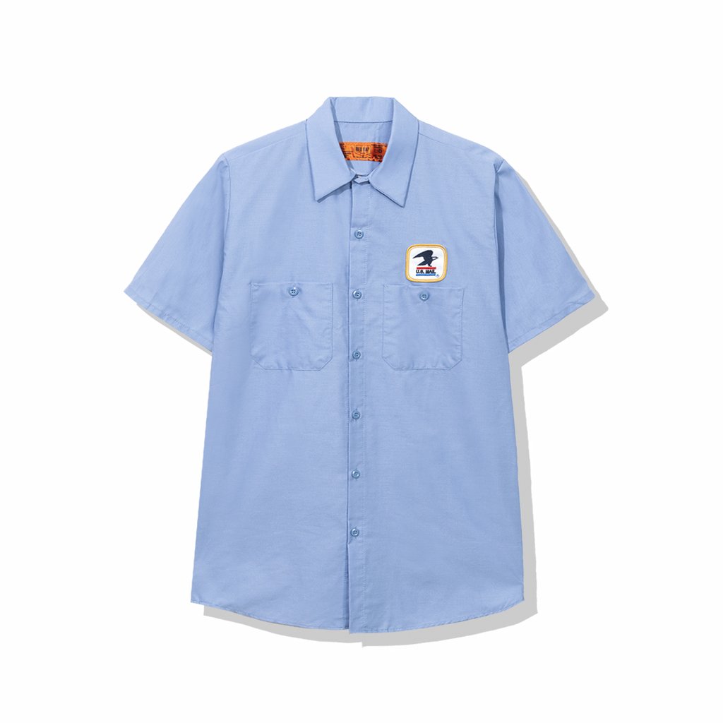 Anti Social Social Club x USPS Work Shirt Light Blue メンズ - SS20 ...