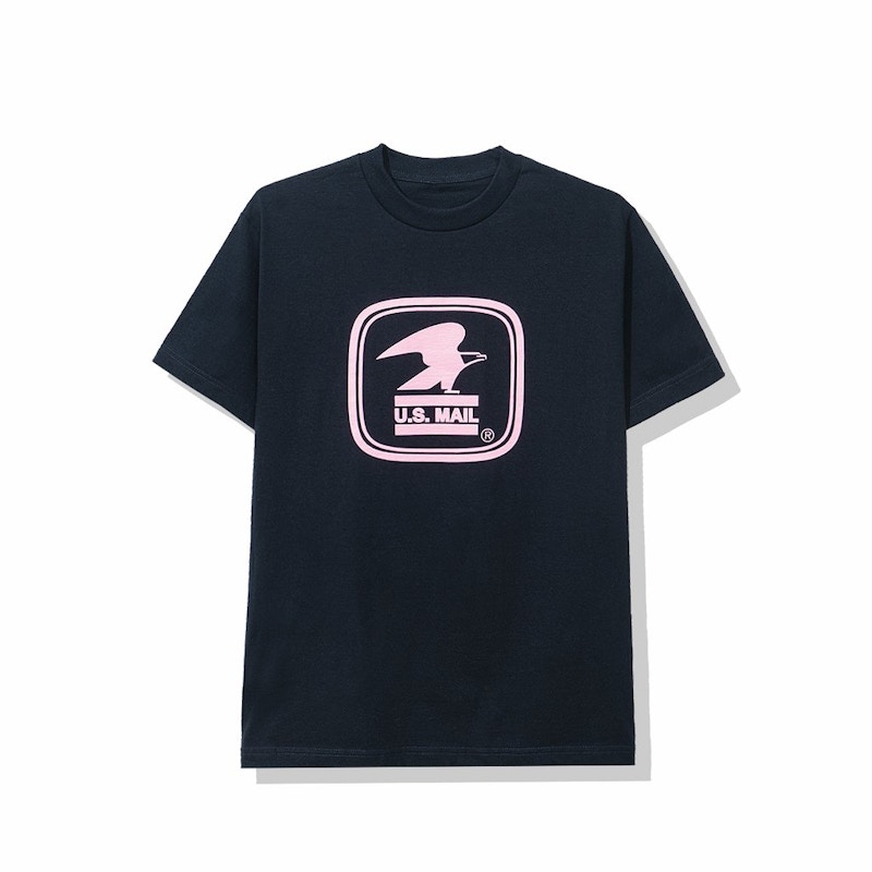 Anti Social Social Club x USPS Work Tee Navy Men's - SS20 - US