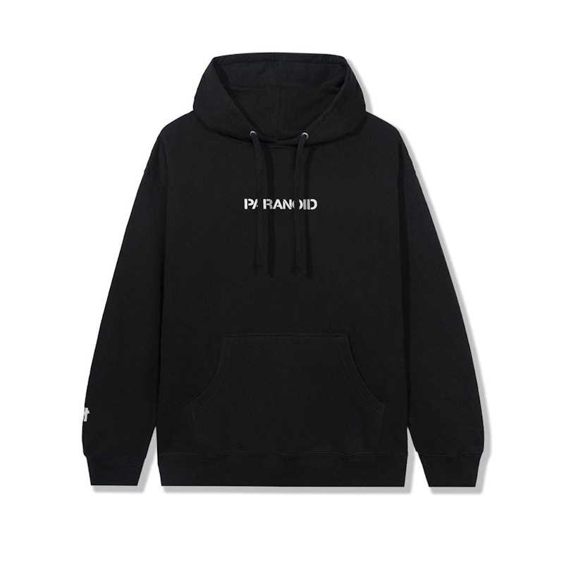 Anti Social Social Club x Undefeated Paranoid Hoodie Black