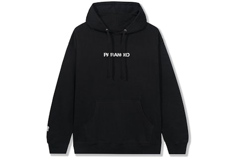 Anti Social Social Club x Undefeated Paranoid Hoodie Black Men's US
