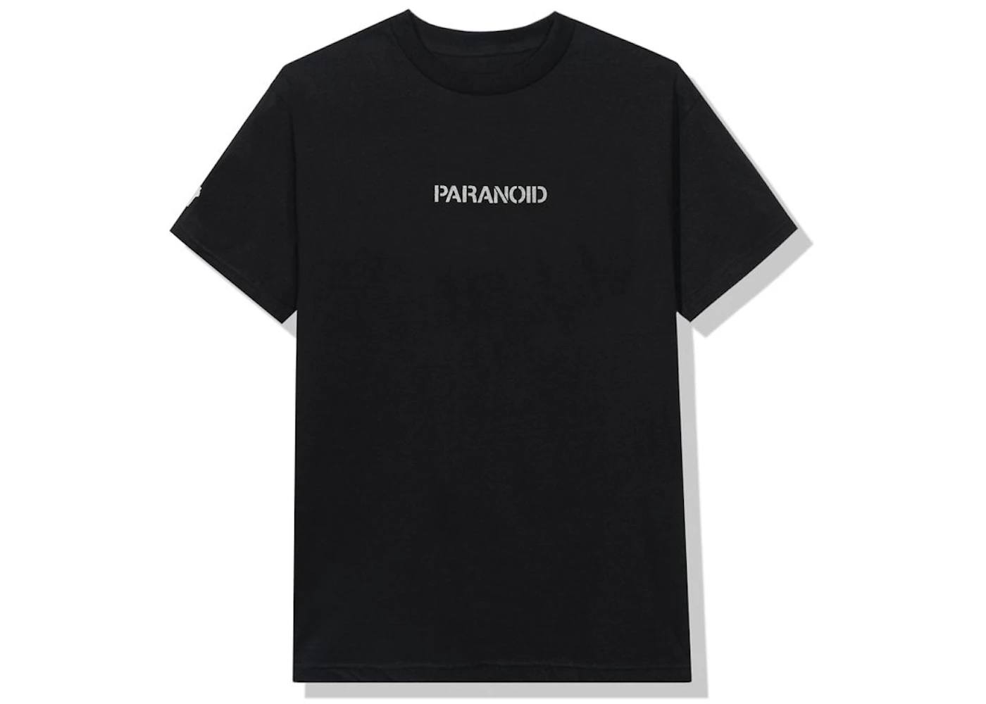 Anti Social Social Club x Undefeated Paranoid T-shirt Black Men's US
