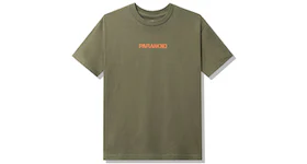 Anti Social Social Club x Undefeated Paranoid T-shirt Olive