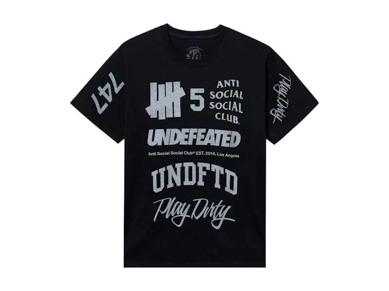 Anti social club x undefeated online