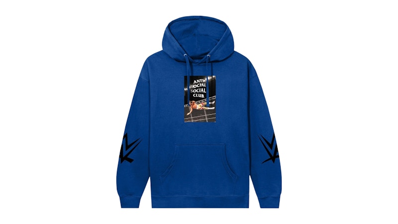 ★ ANTI SOCIAL SOCIAL CLUB★ American Nightmare Hoodie Roya Anti Social Social Club x WWE American Nightmare Hoodie