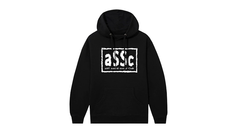 ★ ANTI SOCIAL SOCIAL CLUB★ NWO Hoodie Black TI25B0502051 Anti Social Social Club x WWE NWO Hoodie Black Men's - SS25 - US