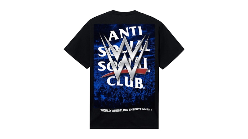 Anti Social Social Club x WWE Venue Tee Black メンズ - SS25 - JP