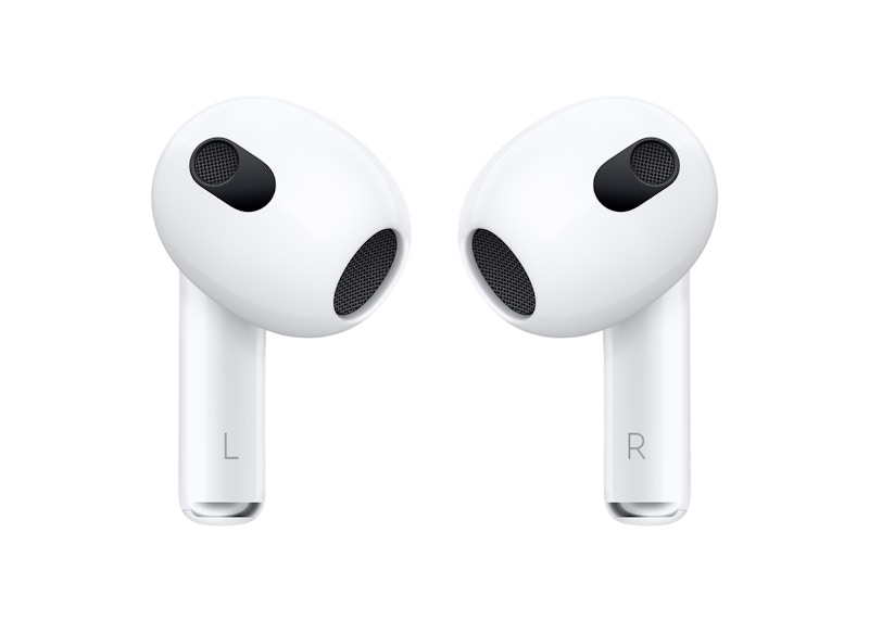 White apple online headphones