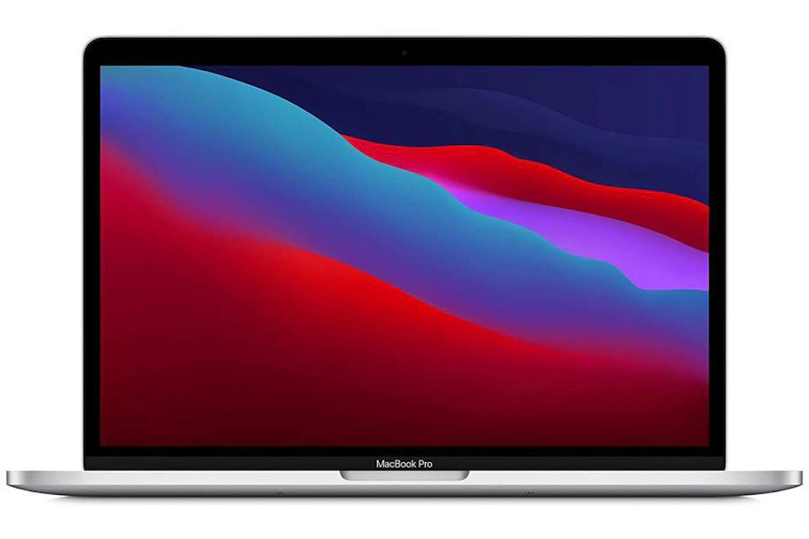 Apple Certified Refurbished Macbook Pro 13.3" M1 8-Core 8GB RAM 256GB SSD (2020 Model / 90-Day Warranty) 5YDA2LL/A Silver