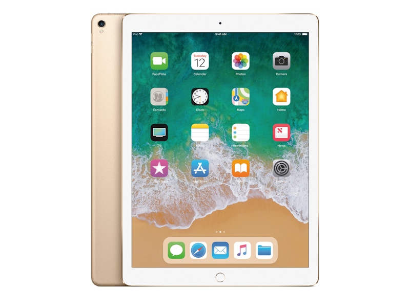 Apple Certified Refurbished iPad Pro 12.9 2nd Gen 256GB Wifi US (2017  Model / 90-Day Warranty) MP6J2LL/A Gold - JP